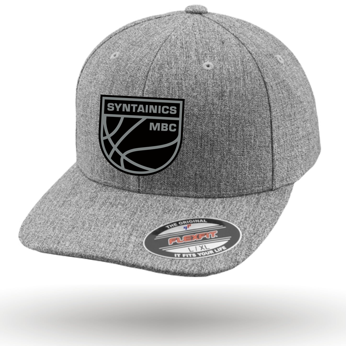 Basecap grau Logo