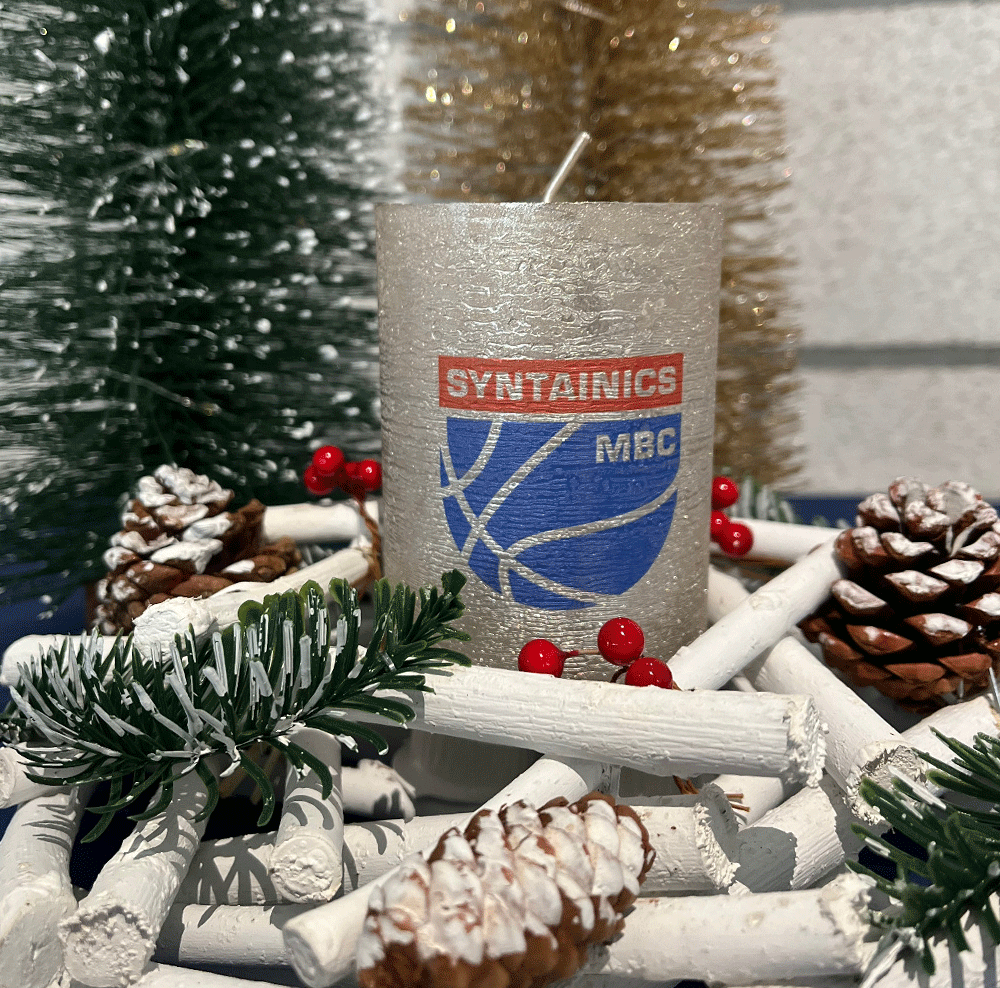 Weihnachtskerze bronze