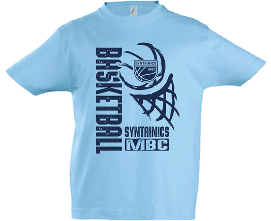 Kids T-Shirt Sky Blue SYNTAINICS MBC