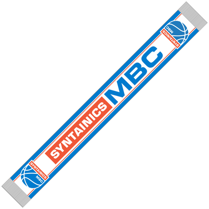 Schal SYNTAINICS MBC blau und orange