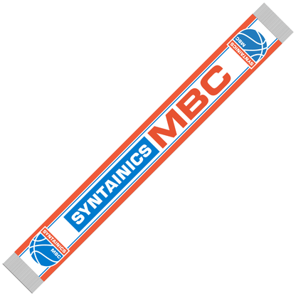 Schal SYNTAINICS MBC blau und orange